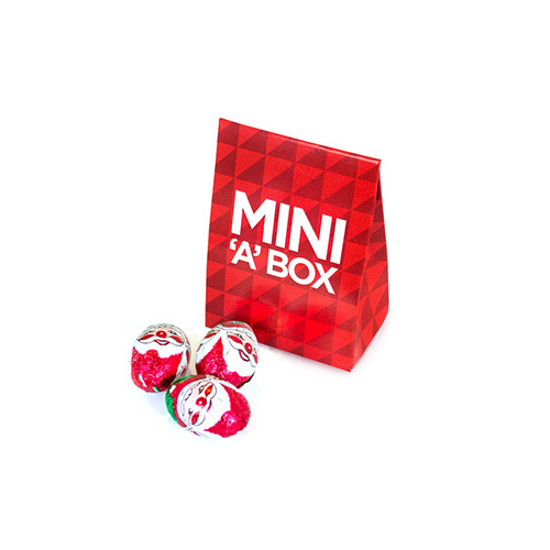 Santa Mini A box Branded Christmas Chocolates